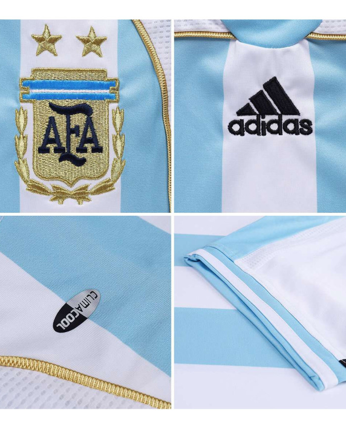 Retro Argentina Home Jersey World Cup 2006