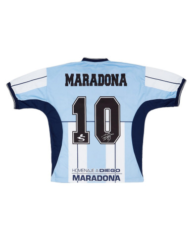 Maradona Argentina Fila Farewell Diego Testimonial Jersey 2001