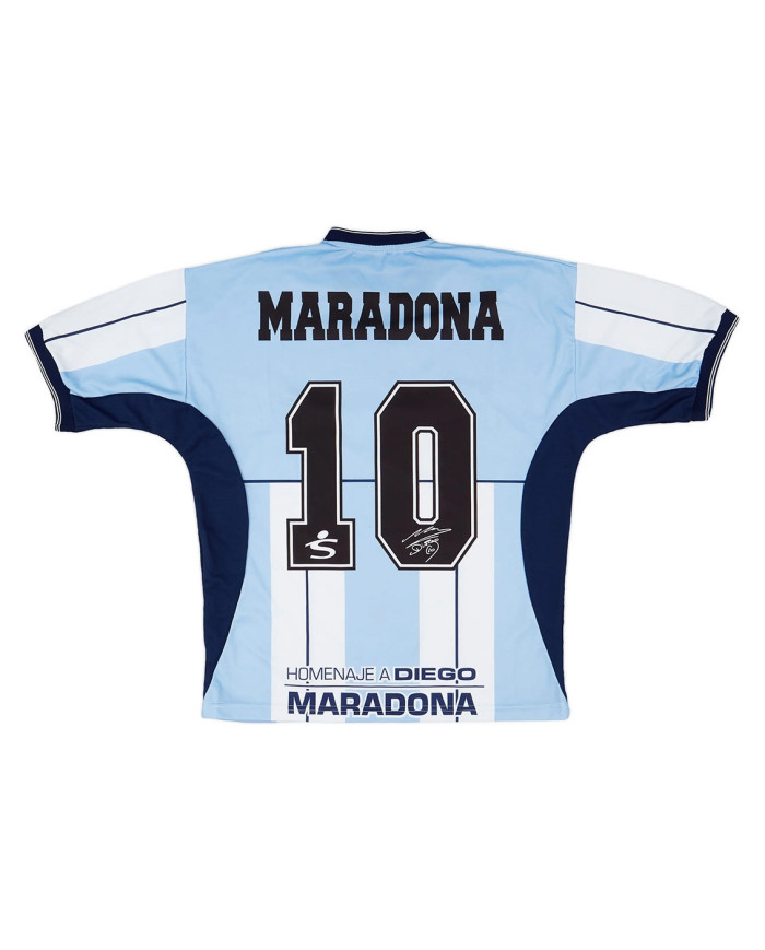 Maradona Argentina Fila Farewell Diego Testimonial Jersey 2001
