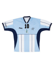 Maradona Argentina Fila Farewell Diego Testimonial Jersey 2001