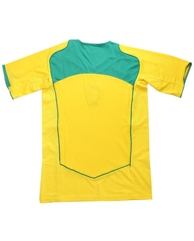 Ronaldinho 10 Retro Brazil Home Jersey 2004 Ronaldinho 10 Retro Brazil Home Jersey 2004