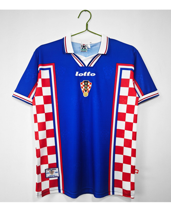 Retro Croatia Away Jersey World Cup 1998