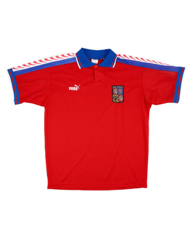 Nedved 4 Retro Czech Republic Home Jersey 1996/98