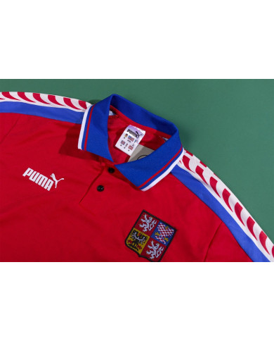 Nedved 4 Retro Czech Republic Home Jersey 1996/98