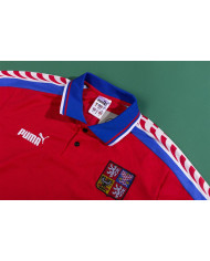 Nedved 4 Retro Czech Republic Home Jersey 1996/98