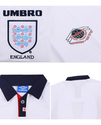 Beckham 7 Retro England Home Jersey World Cup 1998 Beckham 7 Retro England Home Jersey World Cup 1998