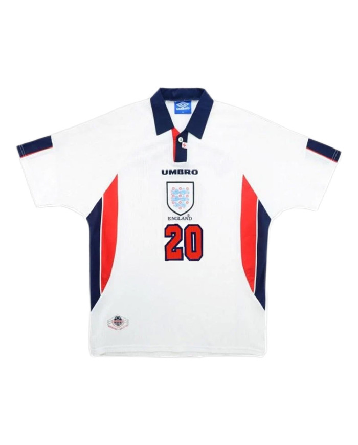 Owen 20 Retro England Home Jersey World Cup 1998