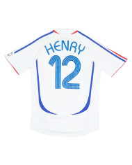 HENRY 12 Retro France Away Jersey World Cup 2006