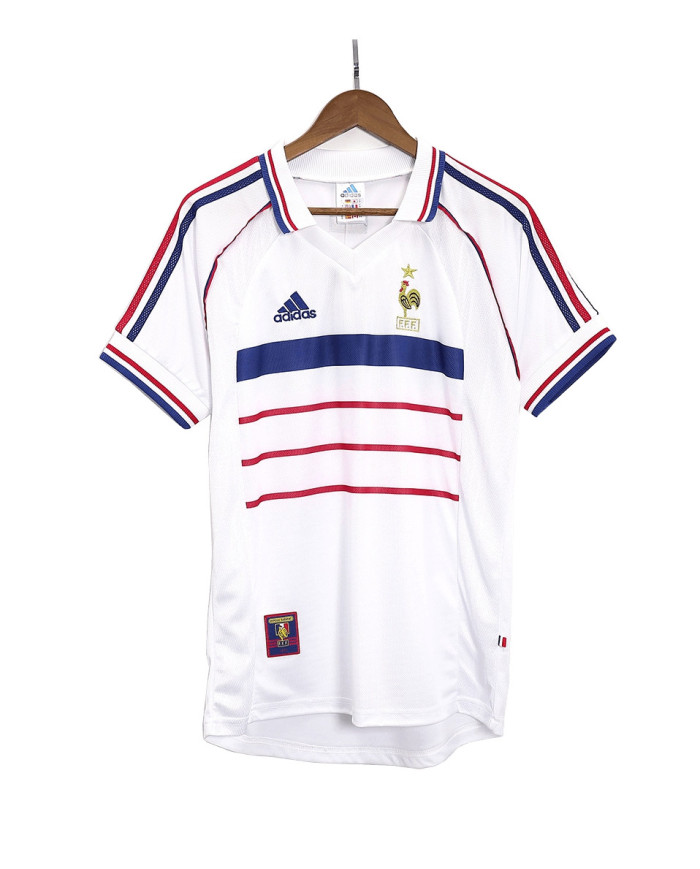 Retro France Away Jersey World Cup 1998