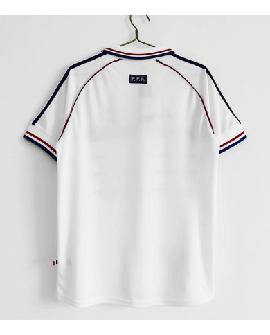 Zidane 10 Retro France Away Jersey World Cup 1998 Zidane 10 Retro France Away Jersey World Cup 1998