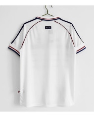 Zidane 10 Retro France Away Jersey World Cup 1998