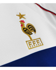 Zidane 10 Retro France Away Jersey World Cup 1998