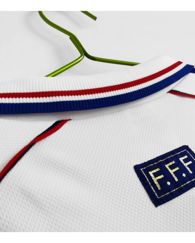 Zidane 10 Retro France Away Jersey World Cup 1998 Zidane 10 Retro France Away Jersey World Cup 1998