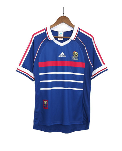 Retro France Home Jersey World Cup 1998 Retro France Home Jersey World Cup 1998