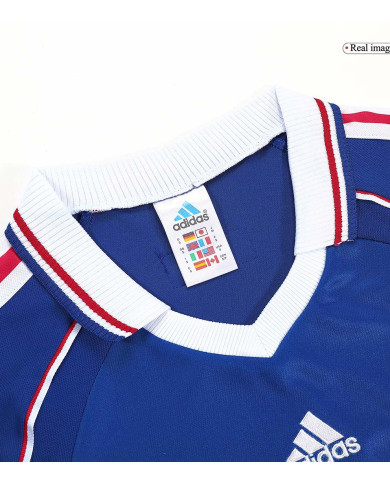 Retro France Home Jersey World Cup 1998 Retro France Home Jersey World Cup 1998