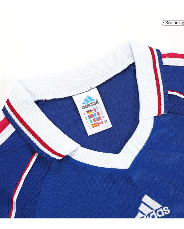 Retro France Home Jersey World Cup 1998