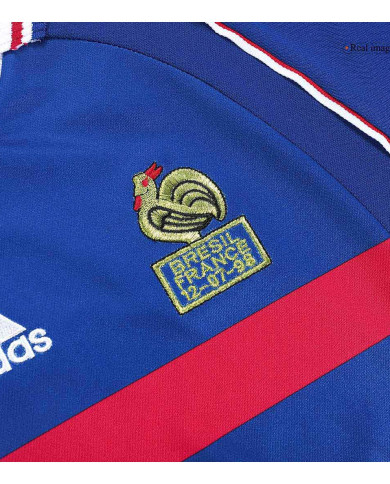 Retro France Home Jersey World Cup 1998 Retro France Home Jersey World Cup 1998