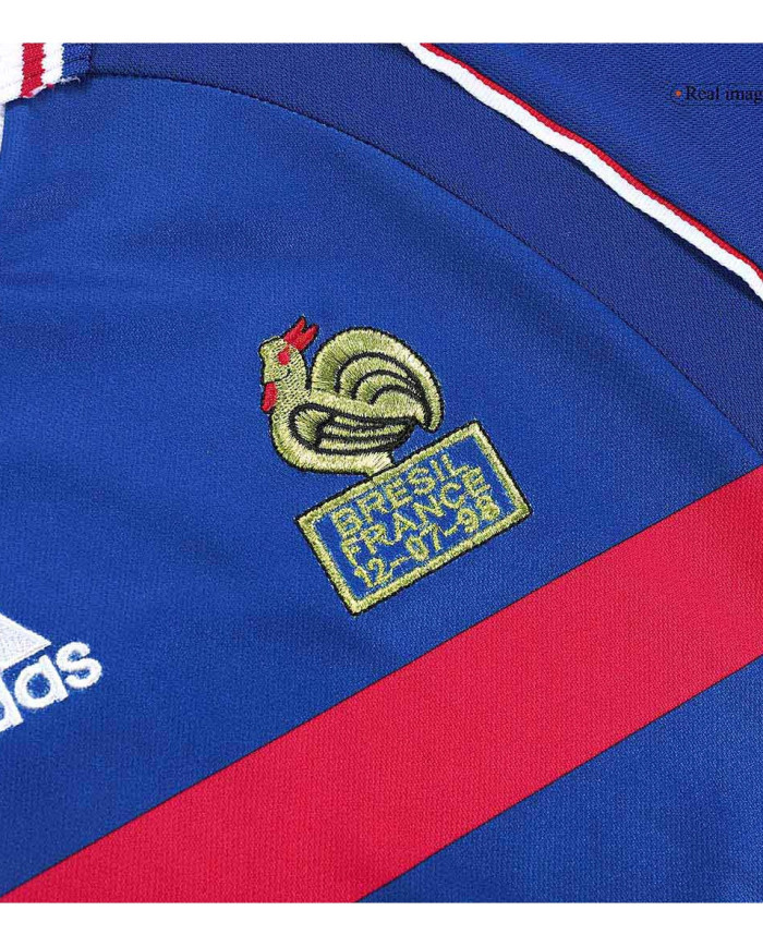 Retro France Home Jersey World Cup 1998