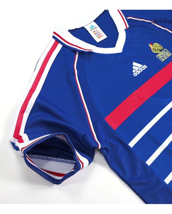 Retro France Home Jersey World Cup 1998