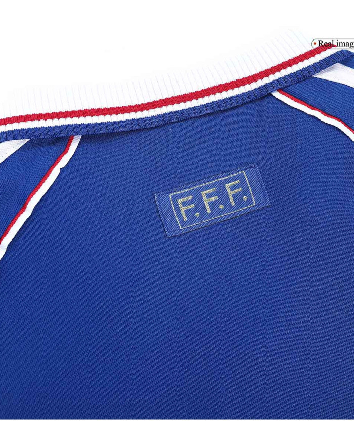 Retro France Home Jersey World Cup 1998