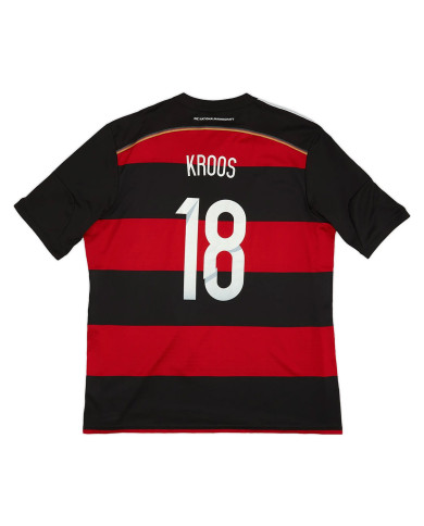 Kroos 18 Retro Germany Away Jersey World Cup 2014 Kroos 18 Retro Germany Away Jersey World Cup 2014