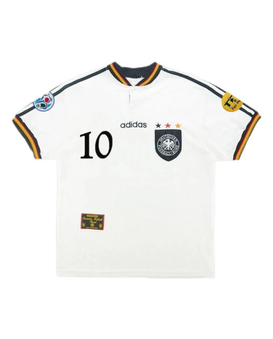 MATTHÄUS 10 Retro Germany Home Jersey Euro Cup 1996 MATTHÄUS 10 Retro Germany Home Jersey Euro Cup 1996