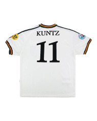 KUNTZ 11 Retro Germany Home Jersey Euro Cup 1996