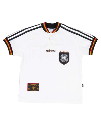 Germany Retro Jersey Home Euro Cup 1996