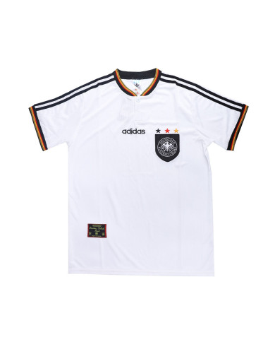 Germany Retro Jersey Home Euro Cup 1996