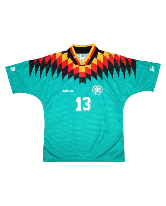 VÖLLER 13 Germany Retro Jersey Away World Cup 1994