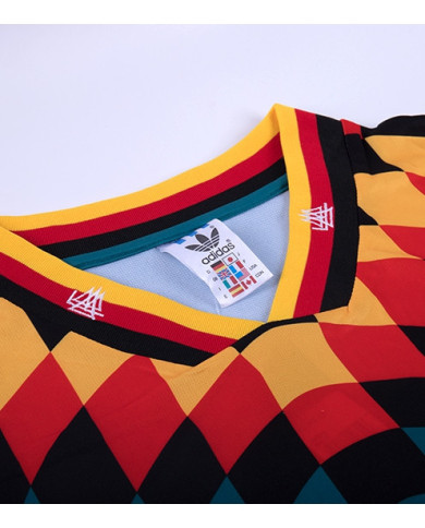 VÖLLER 13 Germany Retro Jersey Away World Cup 1994 VÖLLER 13 Germany Retro Jersey Away World Cup 1994
