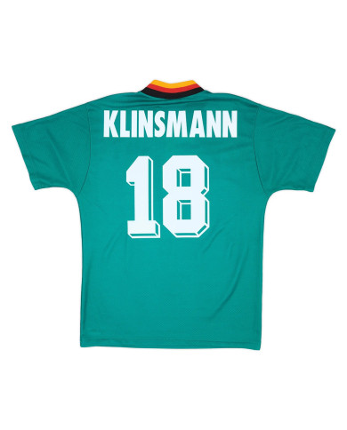 KLINSMANN 18 Germany Retro Jersey Away World Cup 1994 KLINSMANN 18 Germany Retro Jersey Away World Cup 1994