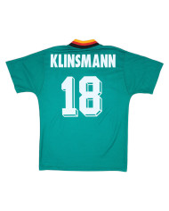 KLINSMANN 18 Germany Retro Jersey Away World Cup 1994