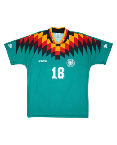 KLINSMANN 18 Germany Retro Jersey Away World Cup 1994 KLINSMANN 18 Germany Retro Jersey Away World Cup 1994