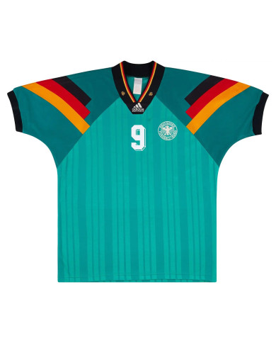VÖLLER 9 Germany Retro Jersey Away 1992 VÖLLER 9 Germany Retro Jersey Away 1992