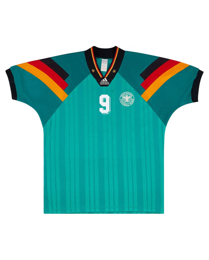 VÖLLER 9 Germany Retro Jersey Away 1992