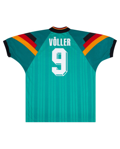 VÖLLER 9 Germany Retro Jersey Away 1992 VÖLLER 9 Germany Retro Jersey Away 1992