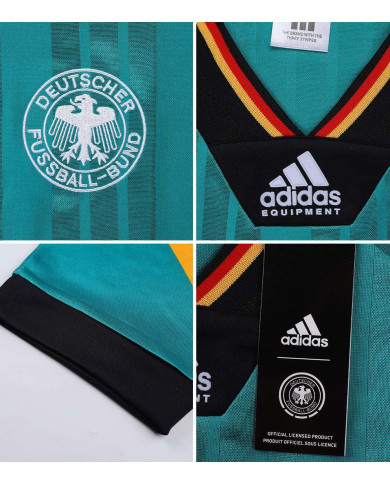 VÖLLER 9 Germany Retro Jersey Away 1992 VÖLLER 9 Germany Retro Jersey Away 1992