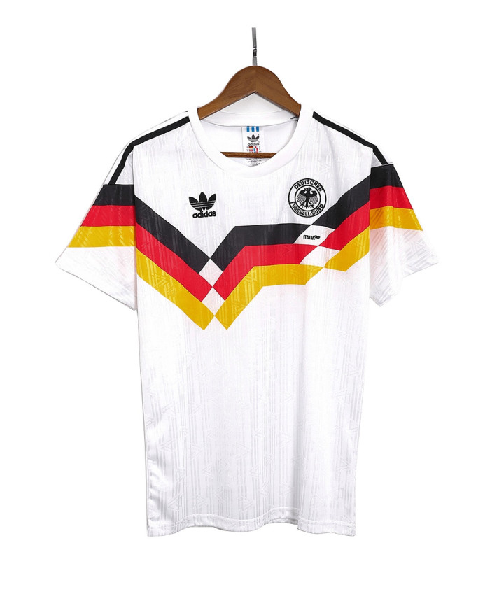 Retro West Germany Home Jersey World Cup 1990