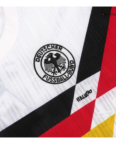 Retro West Germany Home Jersey World Cup 1990 Retro West Germany Home Jersey World Cup 1990