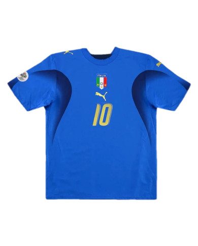 TOTTI 10 Italy Retro Home Jersey World Cup 2006 TOTTI 10 Italy Retro Home Jersey World Cup 2006