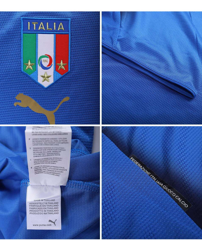 CANNAVARO 5 Italy Retro Home Jersey World Cup 2006