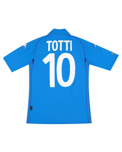 TOTTI 10 Retro Italy Home Jersey World Cup 2002