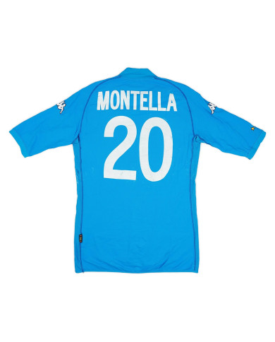 MONTELLA 20 Retro Italy Home Jersey World Cup 2002 MONTELLA 20 Retro Italy Home Jersey World Cup 2002