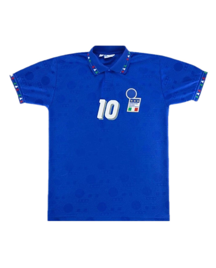 Italy R.Baggio 10 Retro Jersey Home Replica World Cup 1994