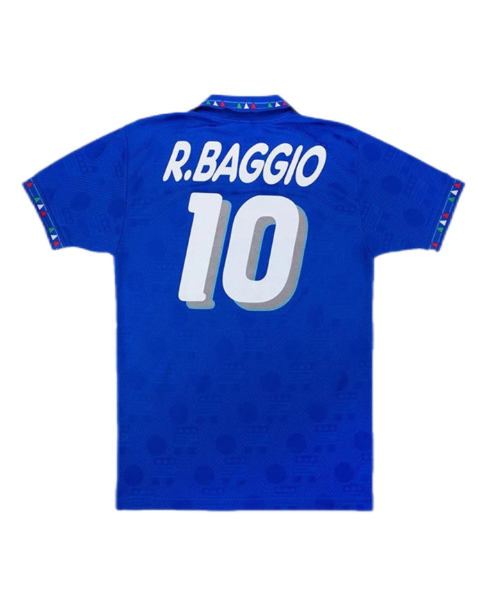 Italy R.Baggio 10 Retro Jersey Home Replica World Cup 1994