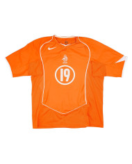 ROBBEN 19 Netherlands Retro Jersey Home EURO 2004
