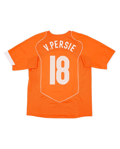 V.PERSIE 18 Netherlands Retro Jersey Home EURO 2004 V.PERSIE 18 Netherlands Retro Jersey Home EURO 2004
