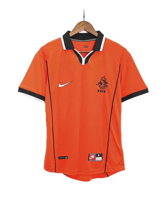 SEEDORF 10 Netherlands Retro Jersey Home World Cup 1998