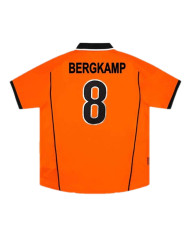 BERGKAMP 8 Retro Netherlands Home Jersey World Cup 1998